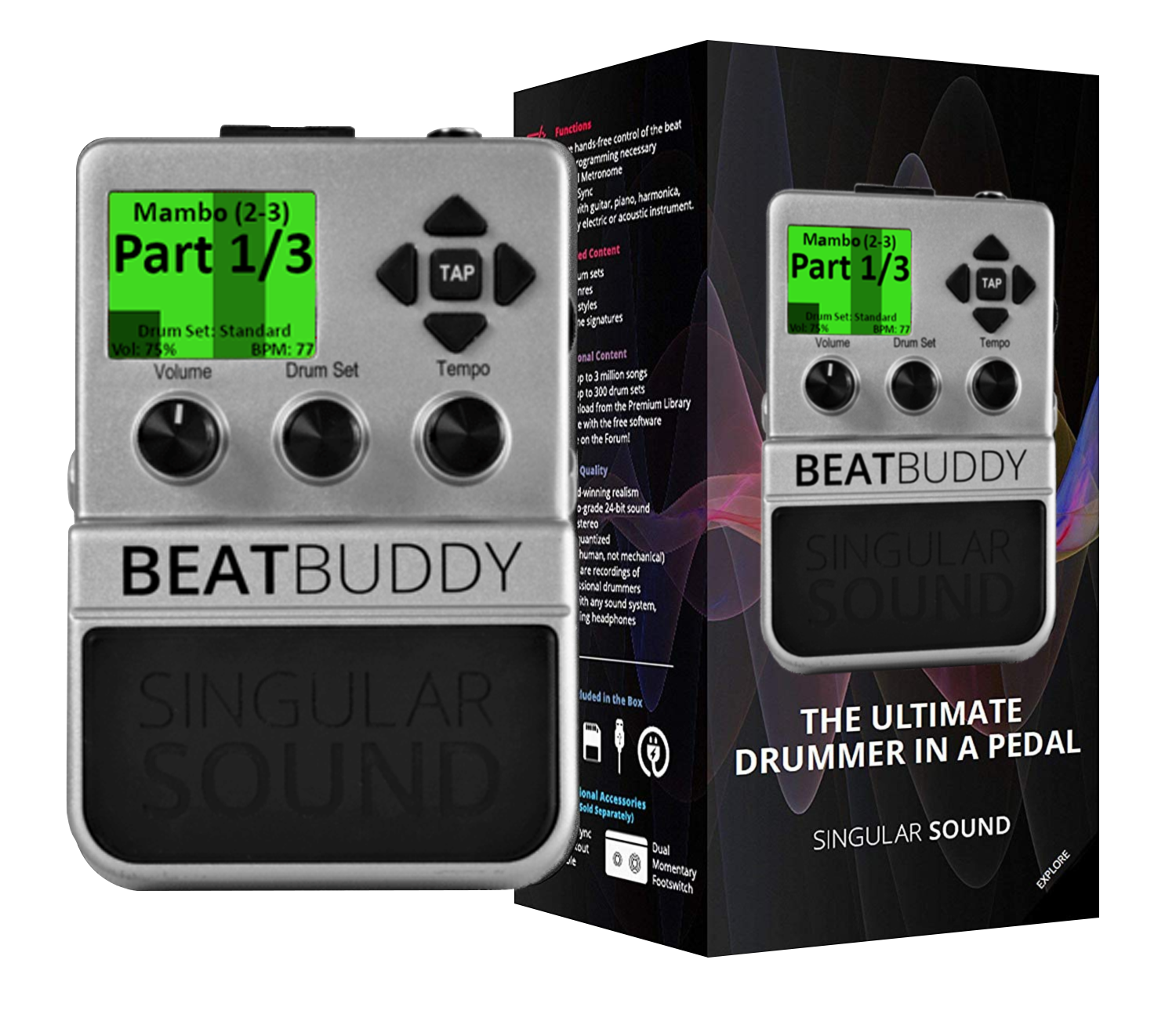BeatBuddy: the Next Generation Drum Machine Pedal | Singular Sound